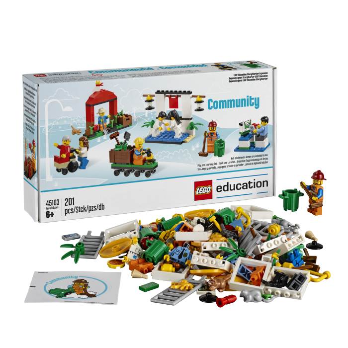 Набор дополнительный StoryStarter Lego "Развитие речи 2.0. Городская жизнь", 201 элемент
