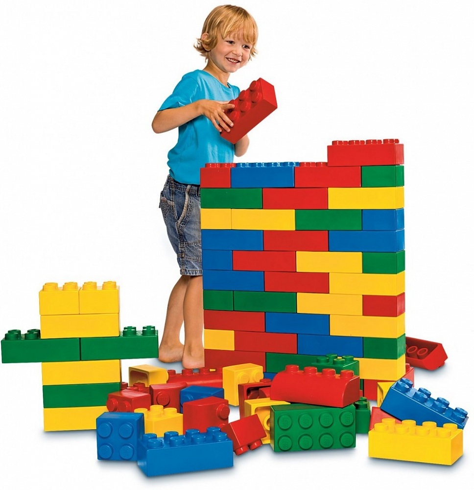 Набор мягких кубиков Lego