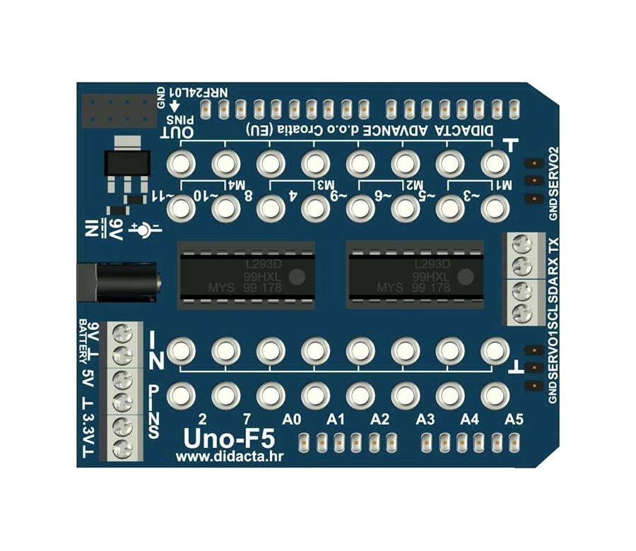 Адаптер для Arduino UNO F5 Fischertechnik