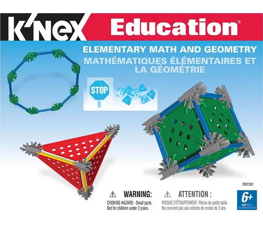 Конструктор образовательный K'NEX Education Основы Математики и геометрии
