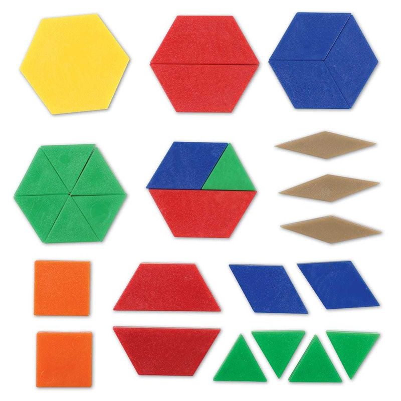 Мозаика Геометрические фигуры (пластиковые, 250 элементов)