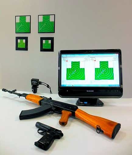 Комплект для отработки навыков учебной стрельбы из персонального лазерного стрелкового оружия и подготовки к сдаче нормативов ГТО
