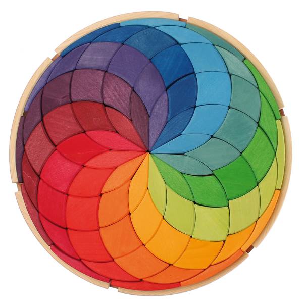 Орнамент в круге "Спираль" большой (диам.38 см.72 эл-та)