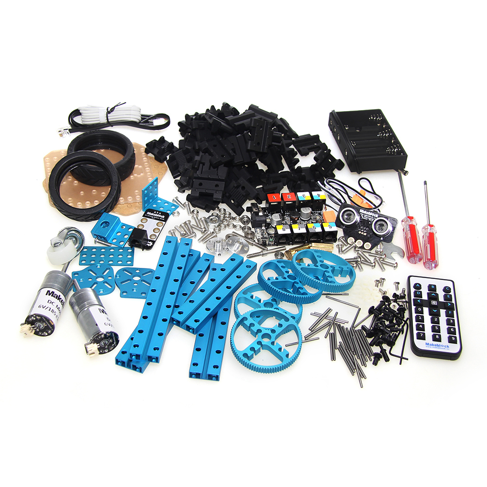 Робототехнический набор Makeblock Mechanical Kit 90004 Синий робот для начинающих