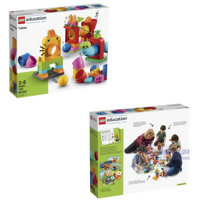 Конструктор LEGO Education "Новый набор с трубками"