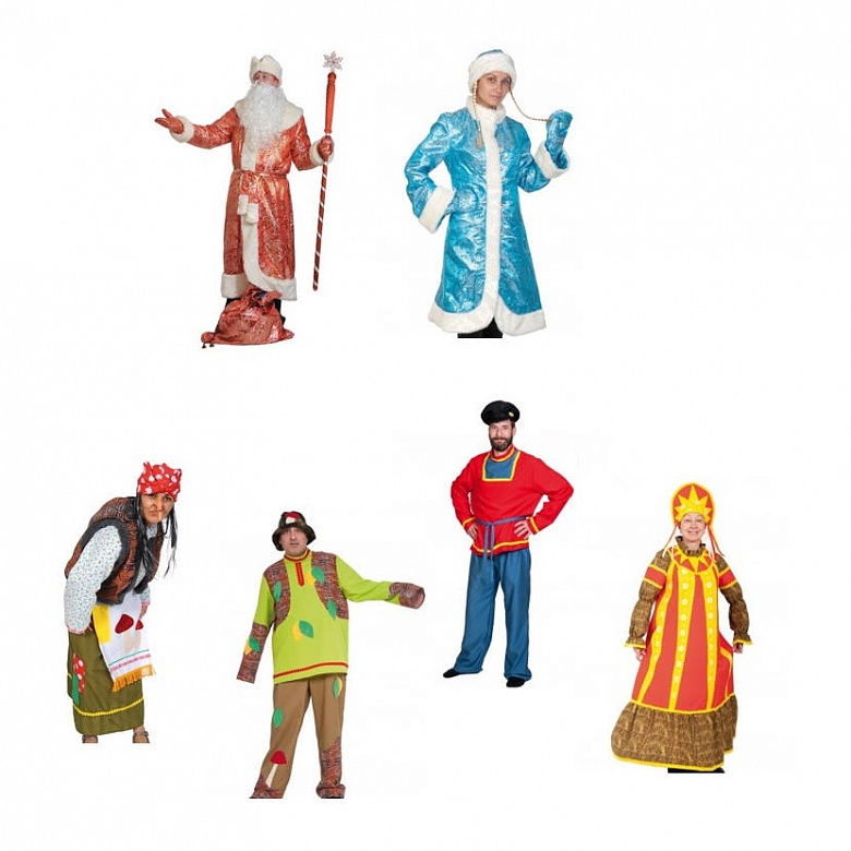 Комплект взрослых карнавальных костюмов ФГОС 2022