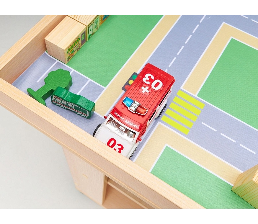 Игровой ландшафтный стол «Правила дорожного движения»