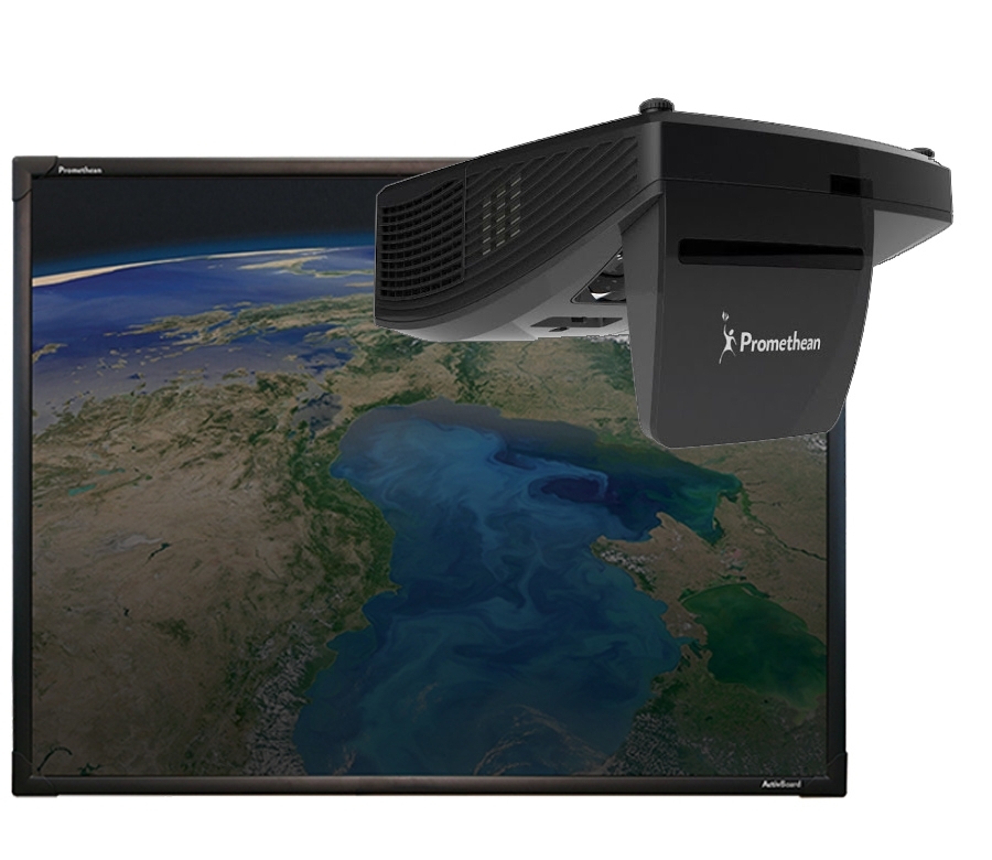 Комплект: интерактивная доска 78" ActivBoard Touch 10 касаний ПО ActivInspire УКФ проектор Promethean UST-P2 с настенным креплением